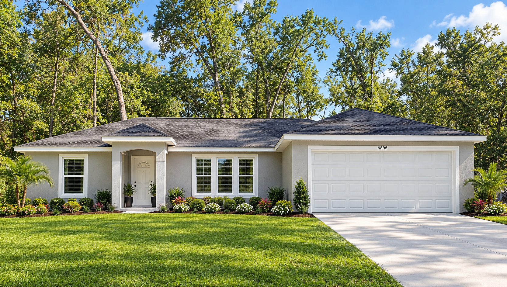 The Jen Model with Landscaping