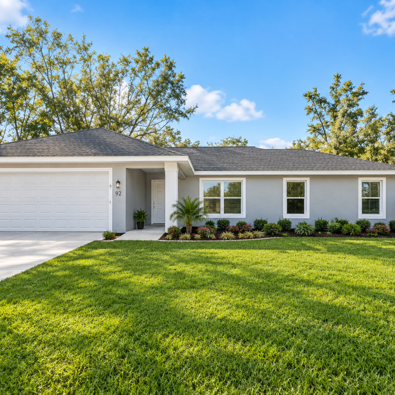 Afforable New Homes in Ocala Florida - The Patricia Model